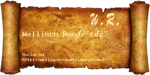 Wellisch Renátó névjegykártya